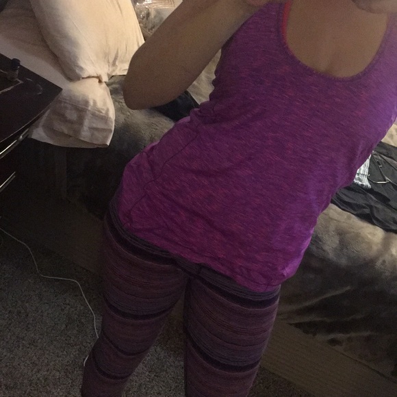 Yoga top. Super cute.. super soft work out tee!! - Picture 3 of 4